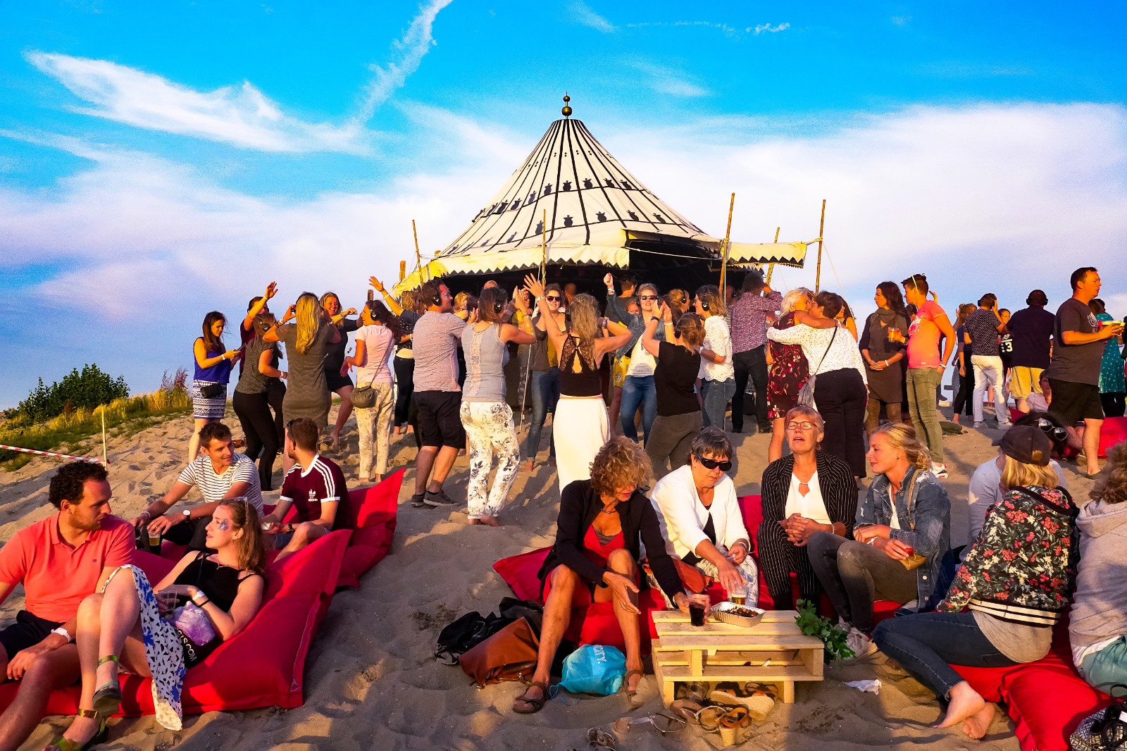 Bedrijfsuitje Noordwijk aan Zee: Bedrijfsfestival