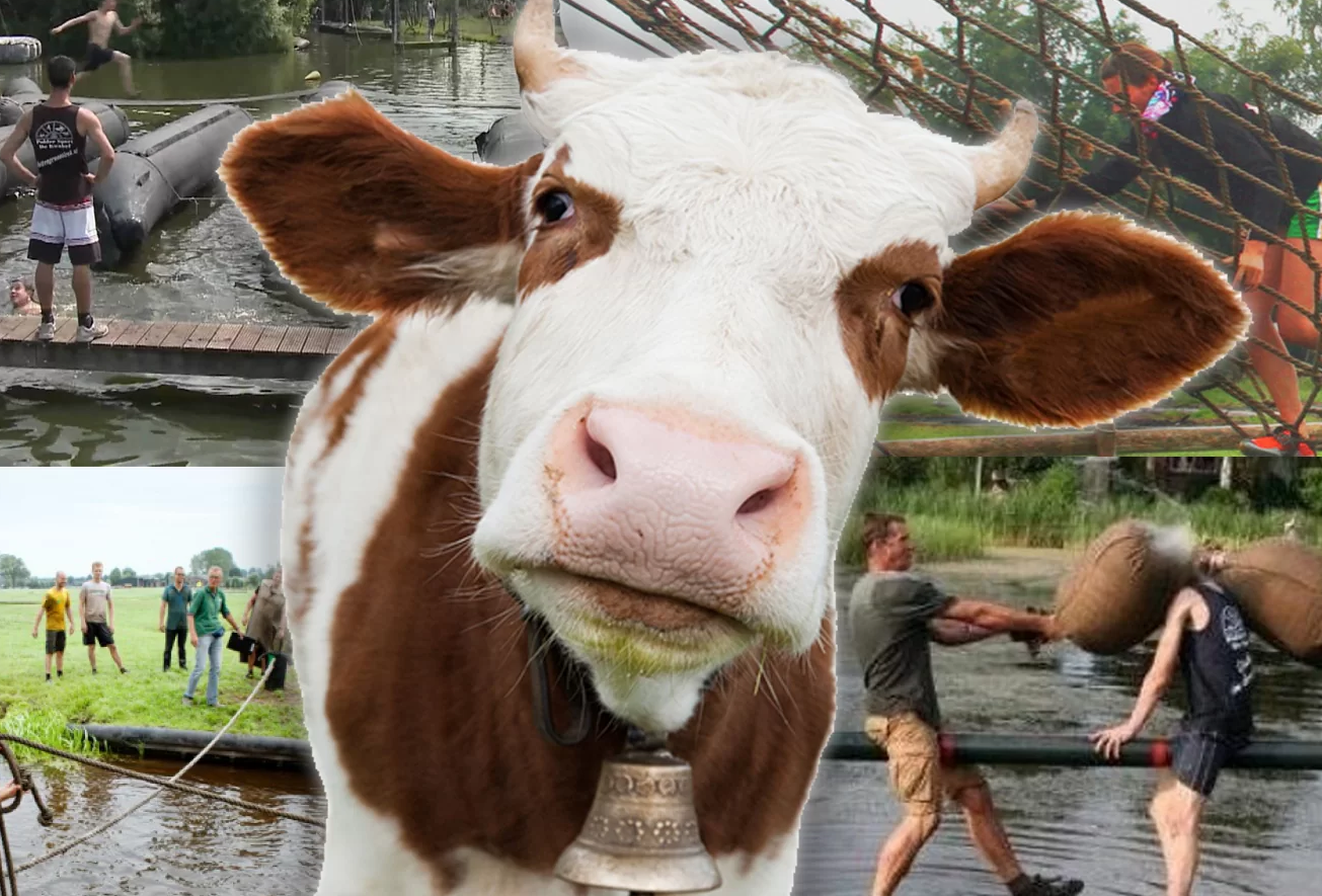 Personeelsuitje Scheveningen: Boeren Polder Survival