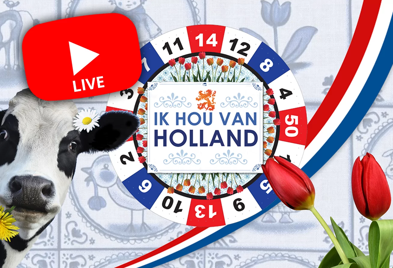 Online teambuilding & Fun: Online Ik hou van Holland Quiz