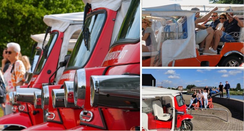 Bedrijfsuitje: TukTuk Rally: racen door de Biesbosch