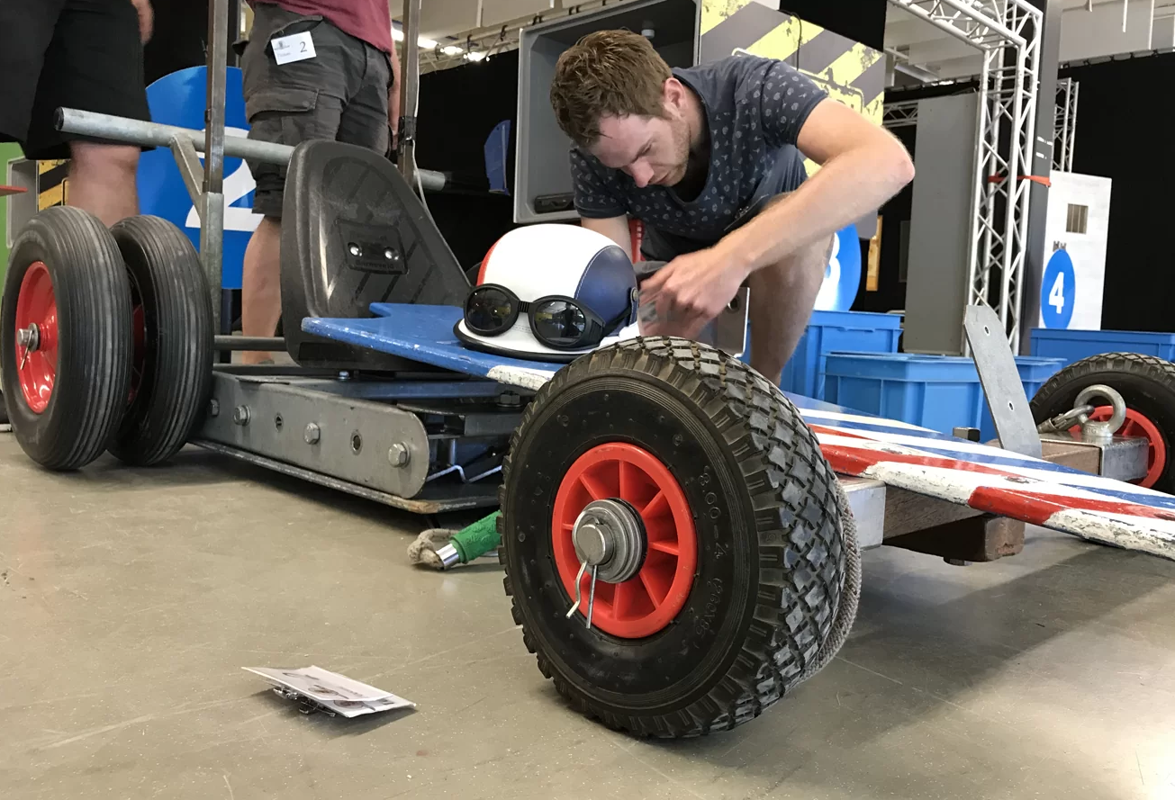 Teambuilding Dordrecht: De Zeepkisten Race