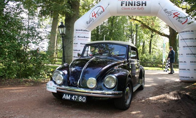 Teamuitje Lelystad: Kever Cabrio Rally Avontuur