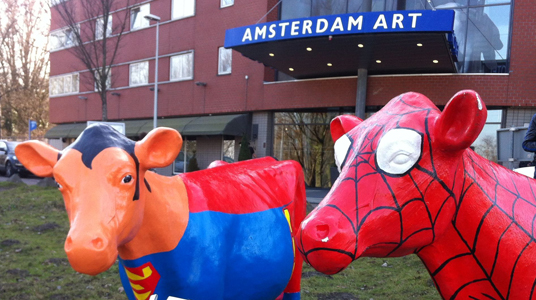 Personeelsuitje Den Haag: Workshop Beestenboel Schilderen