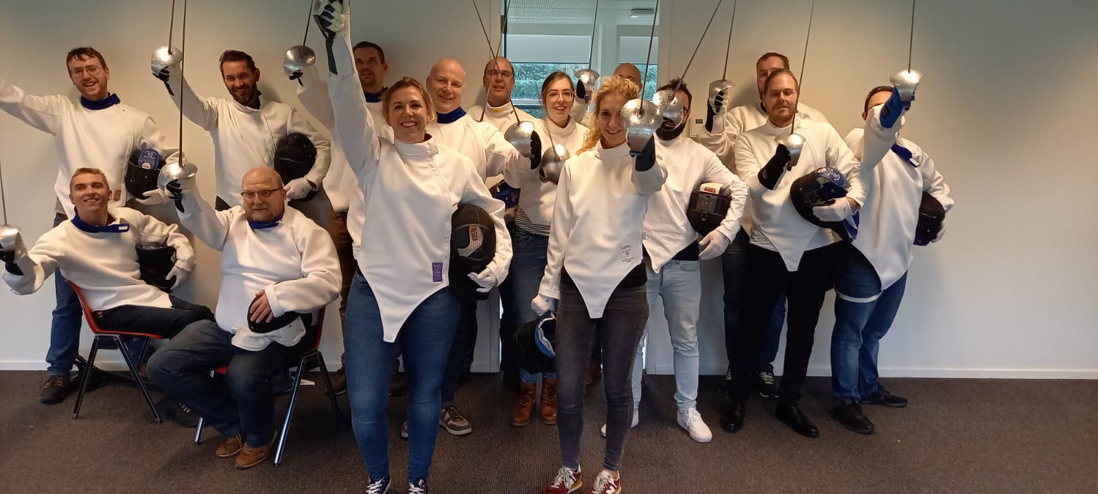 Sportief bedrijfsuitje: Teambuilding: Workshop Schermen