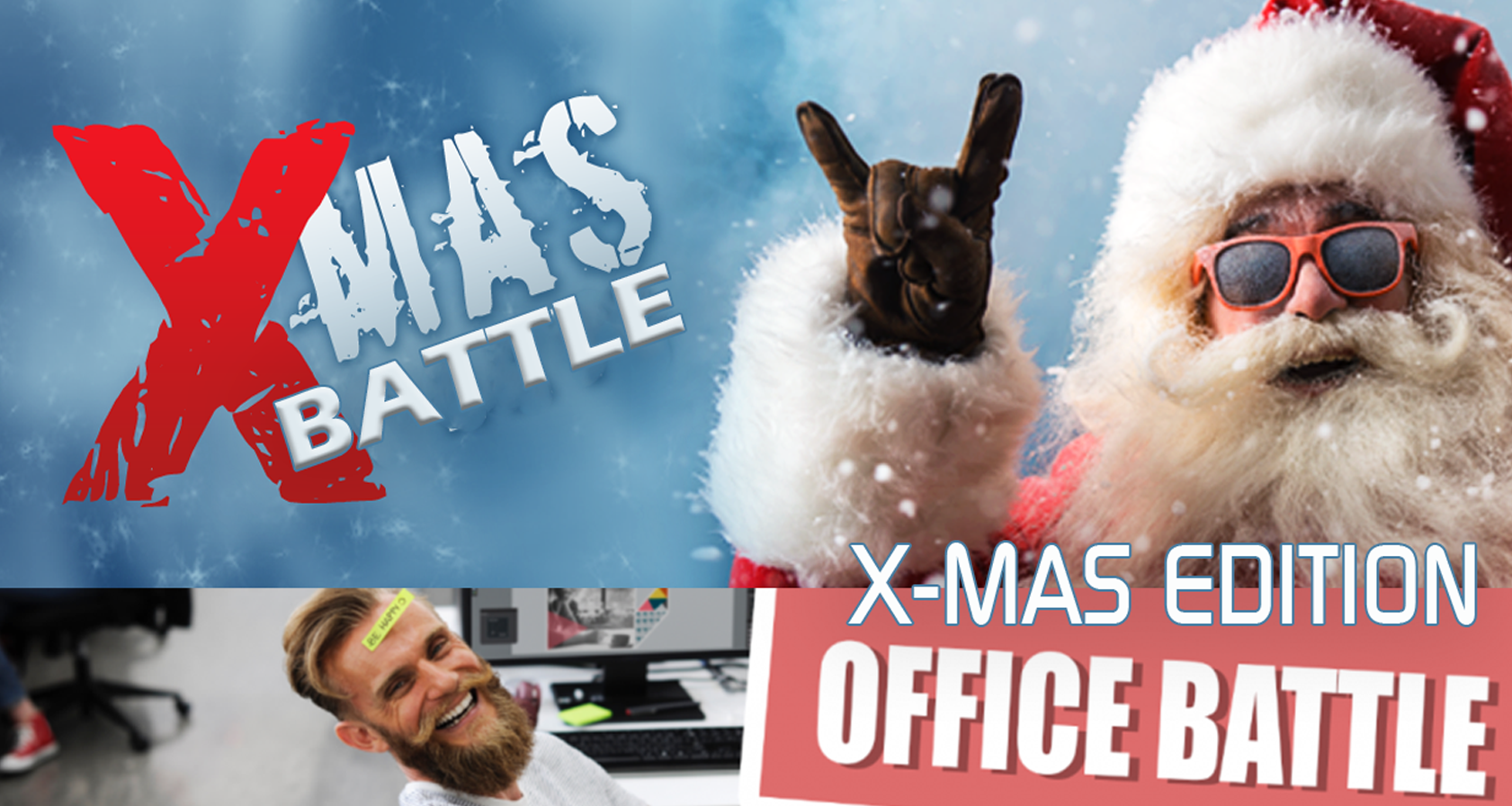 Winterarrangementen personeelsuitje: X-mas Office battle