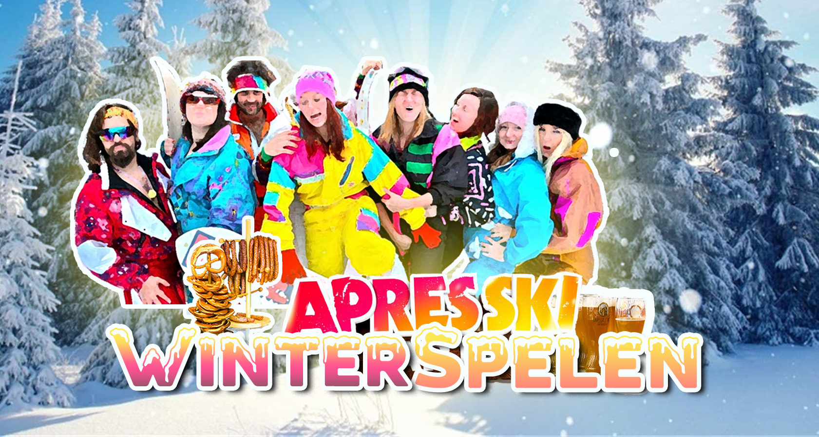 Teamuitje Hoek van Holland: Apres Ski Winterspelen