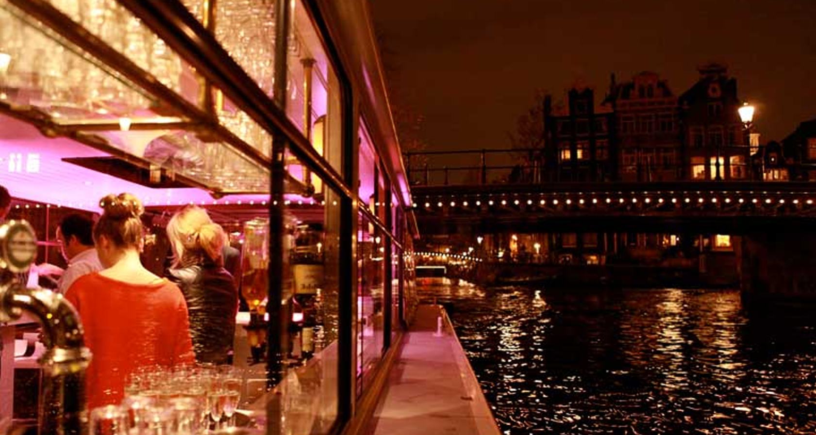 Bedrijfsuitje: Luxe bedrijfsuitje: Dinner Cruise door Amsterdam!