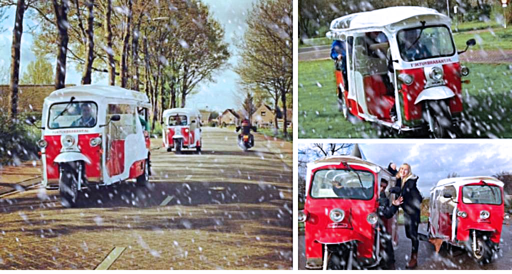 Bedrijfsuitje Dordrecht: Tuk Tuk Winter Rally Biesbosch