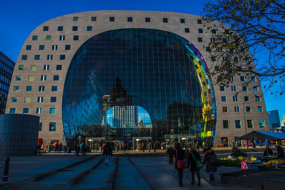 Personeelsuitje Rotterdam Markthal