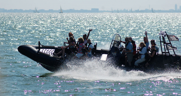 RIB Powerboat Experience Lelystad Water Actief Uitje