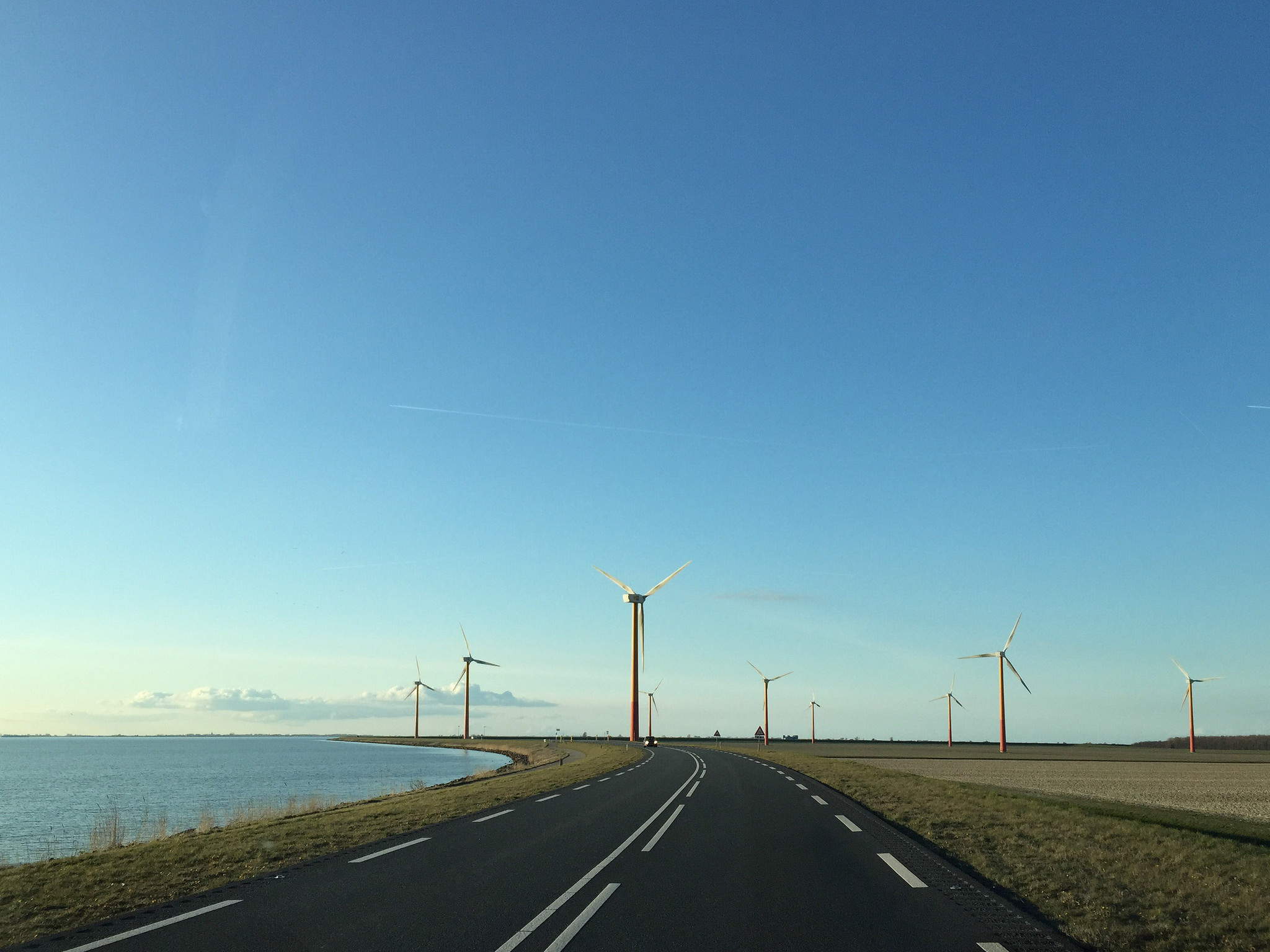 Teambuilding Lelystad Afsluitdijk Uitzicht Water 