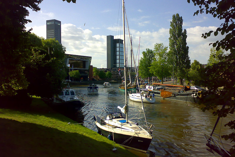 Workshop Leeuwarden Uitzicht Skyline Grachten Zeilen