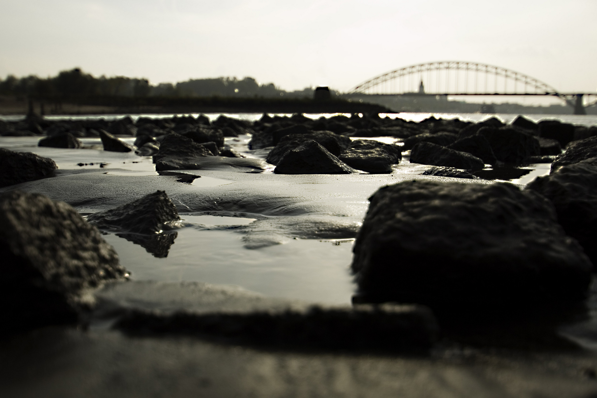 Workshop Nijmegen Black and White Zwart Wit Brug