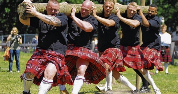 Highland Games Haarlem Bedrijfsuitje Sportief uitje Outdoor