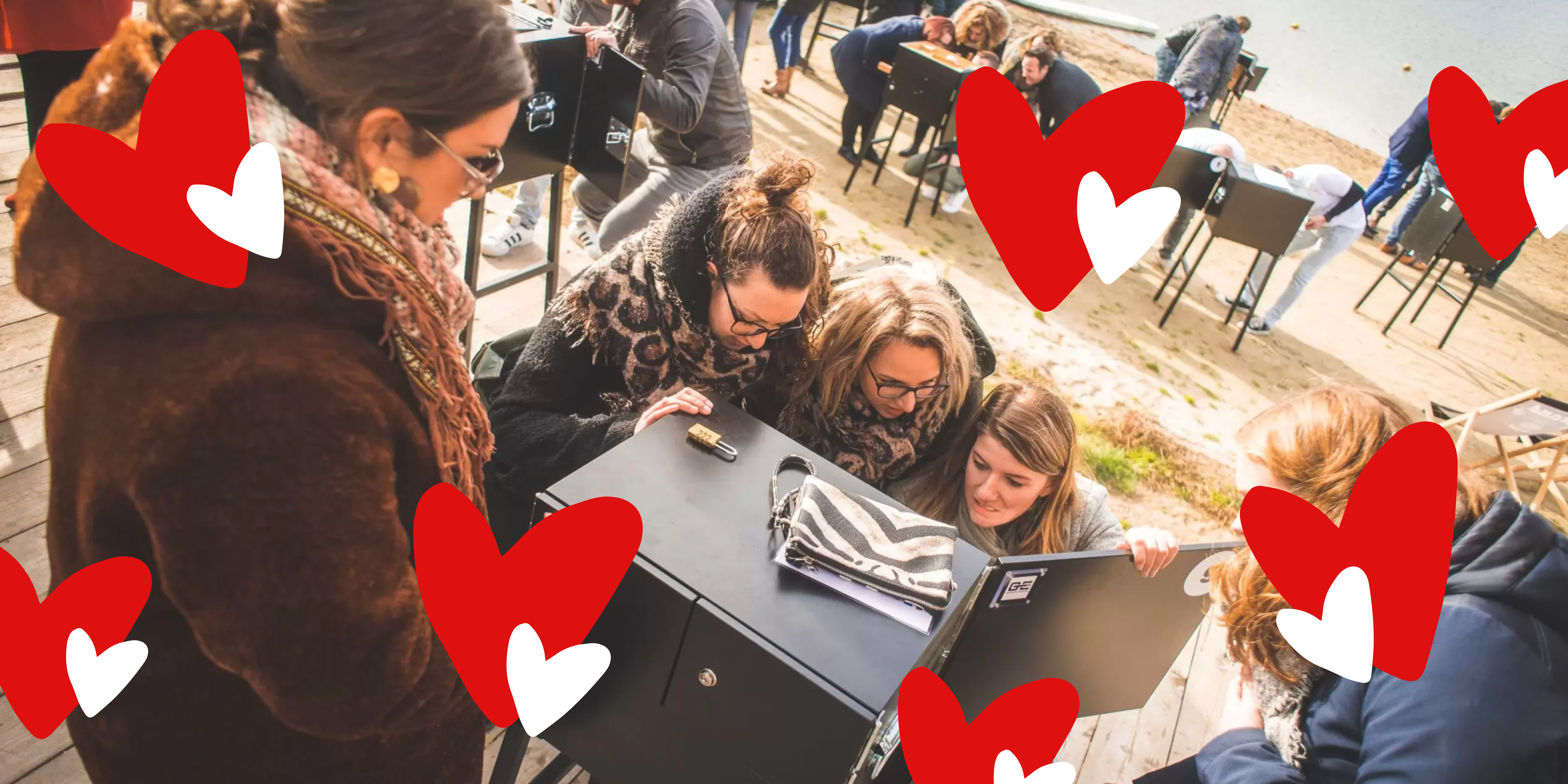 Een bedrijfsuitje met Valentijnsdag zorgt voor hartverwarmende reacties